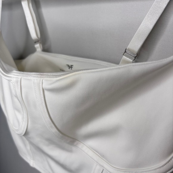 Heroine Sport White Bustier Sports Bra - Picture 4 of 10